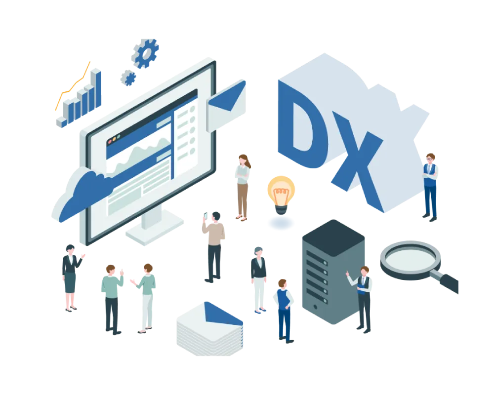 中小企業向け伴走型DX支援のメイン画像